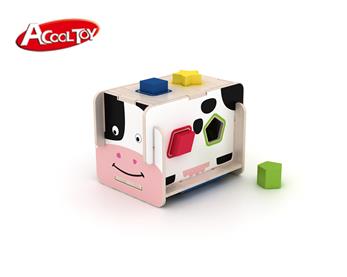 奶牛拼装智力盒 (货号:AC6662)